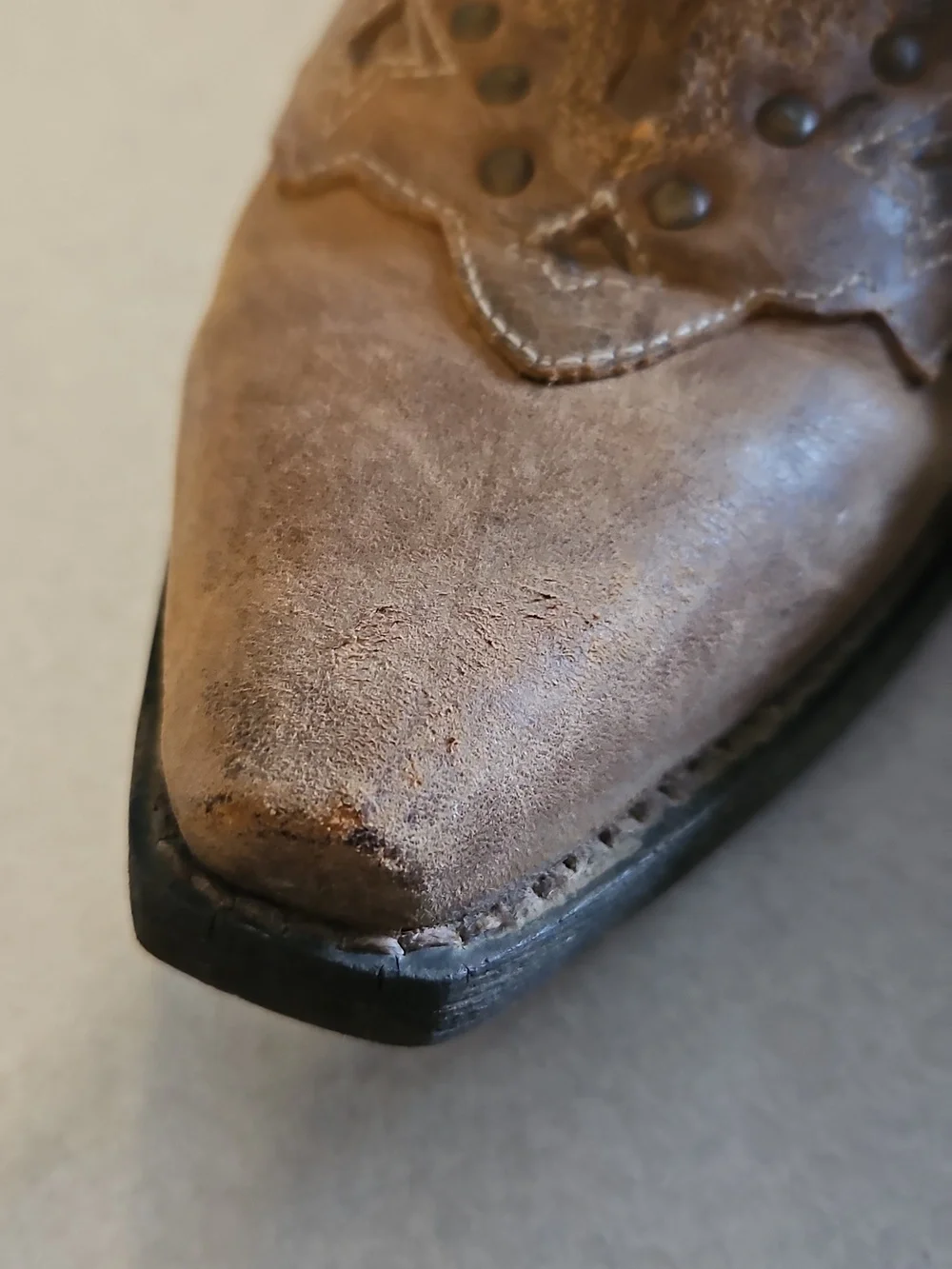 Laredo Western Rust Brown Cowboy Boots - Picture 5 of 15